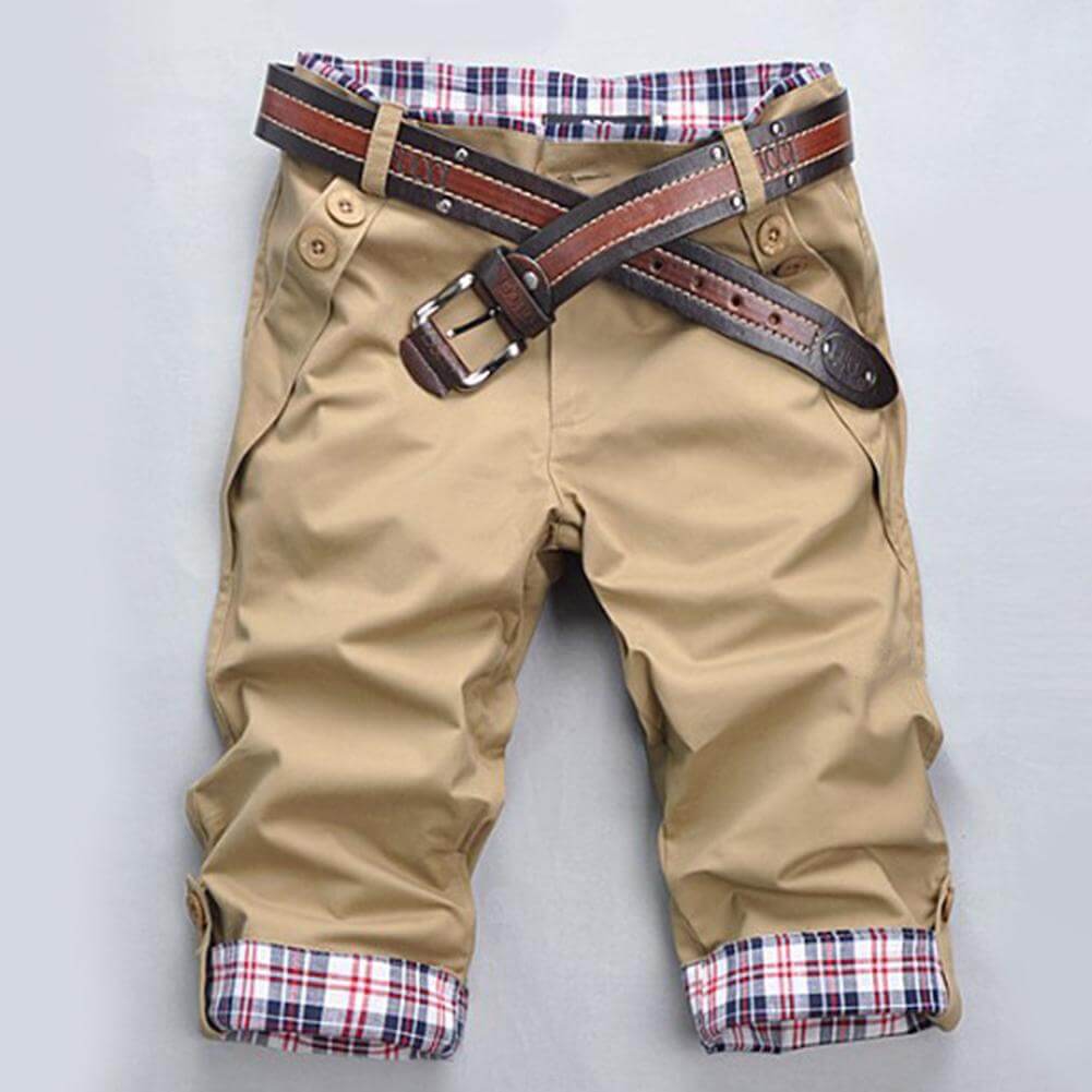 Antoine | Stylish Check Pattern Shorts for Men