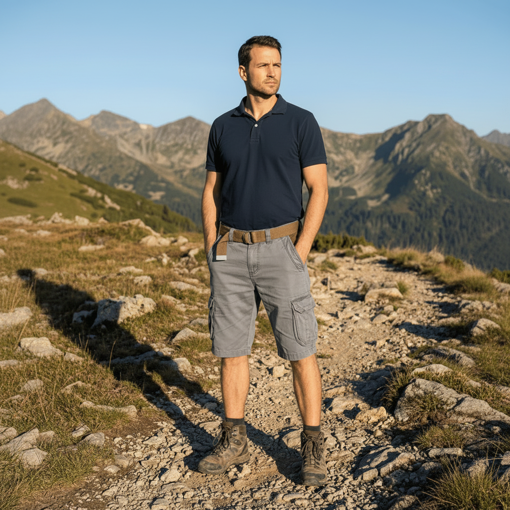 Abramo | Comfortable Cargo Shorts With Lots Of Pockets For Men