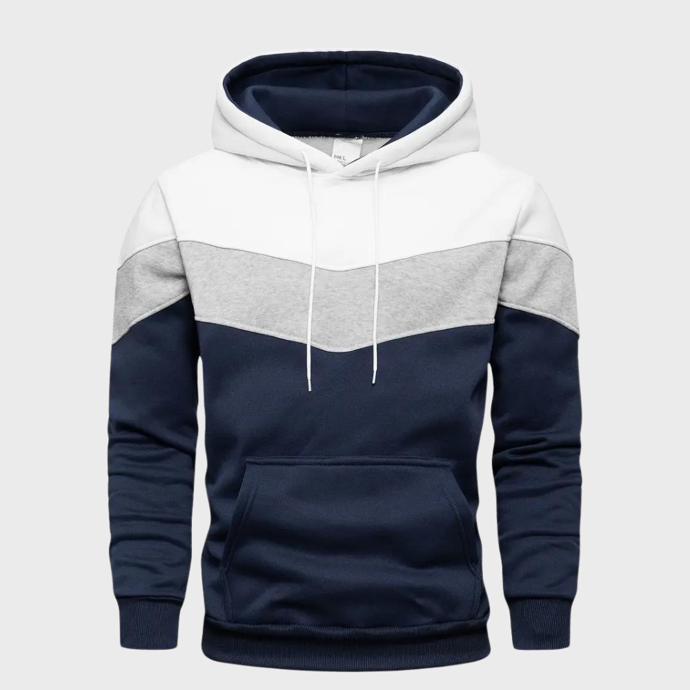 Leandro | Patchwork Hooded With Casual Style For Men