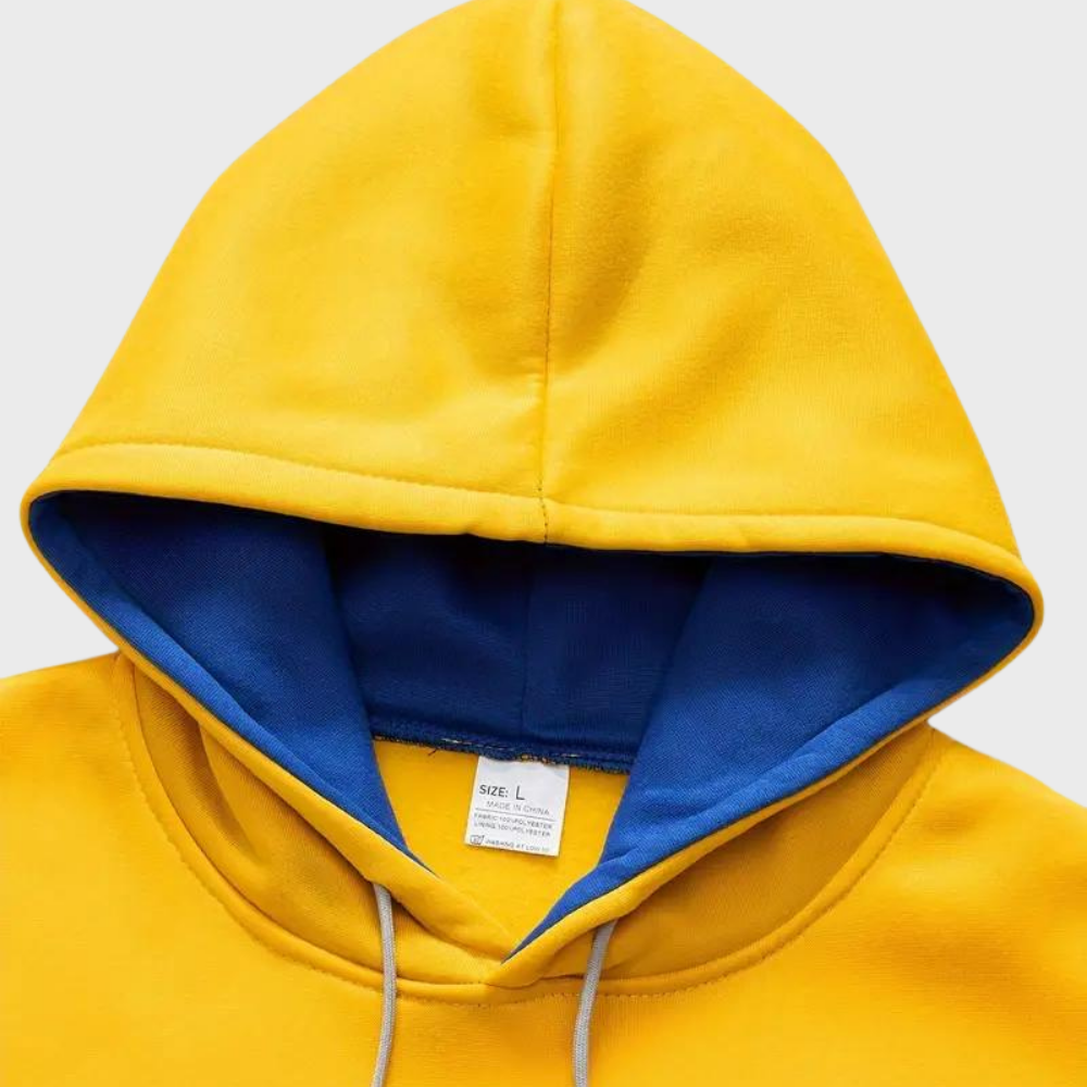 Leandro | Patchwork Hooded With Casual Style For Men