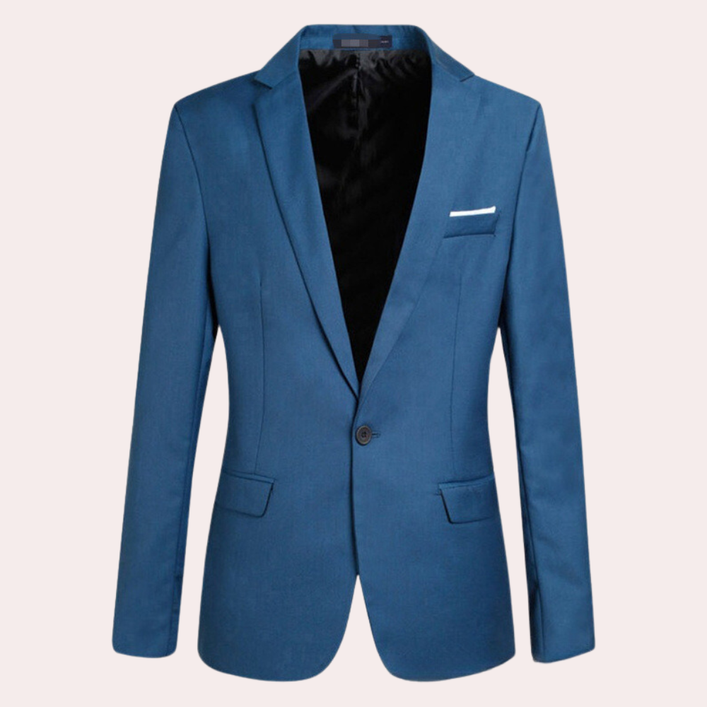 Oskar | Casual Men's Blazer with Comfortable Fit and Versatile Design