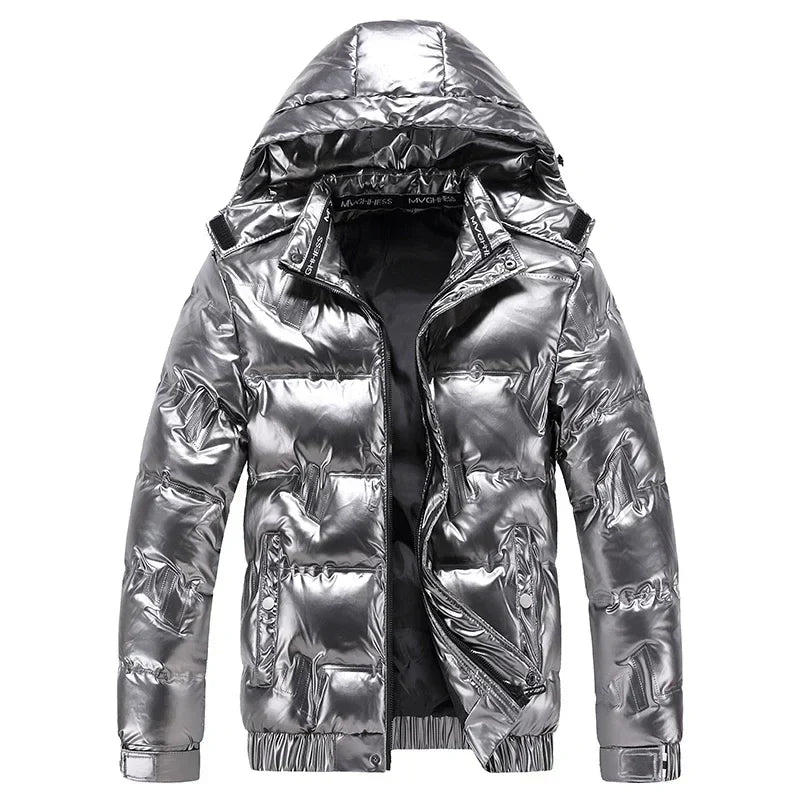 Aurelio | Stylish Hooded Down Jacket for Men