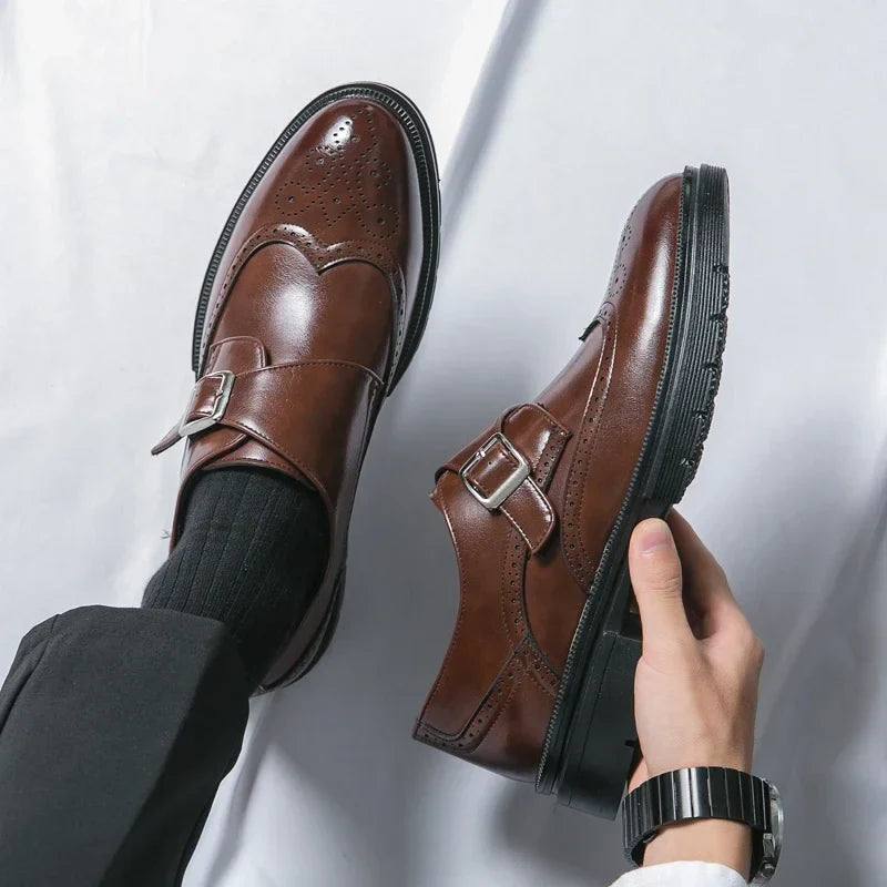 Preston |Sarto Buckle Dress Shoes