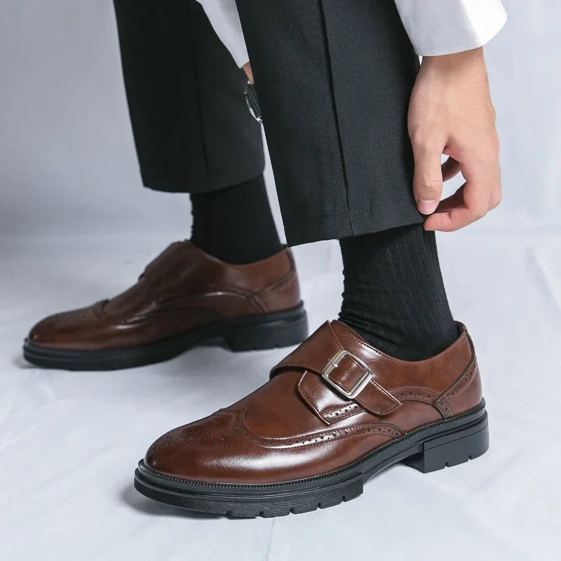 Preston |Sarto Buckle Dress Shoes