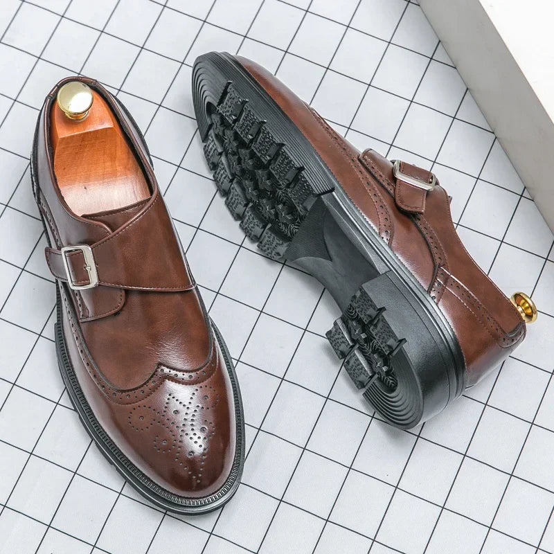 Preston |Sarto Buckle Dress Shoes