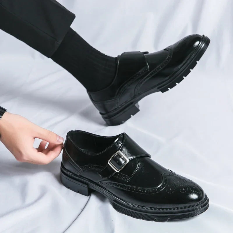 Preston |Sarto Buckle Dress Shoes