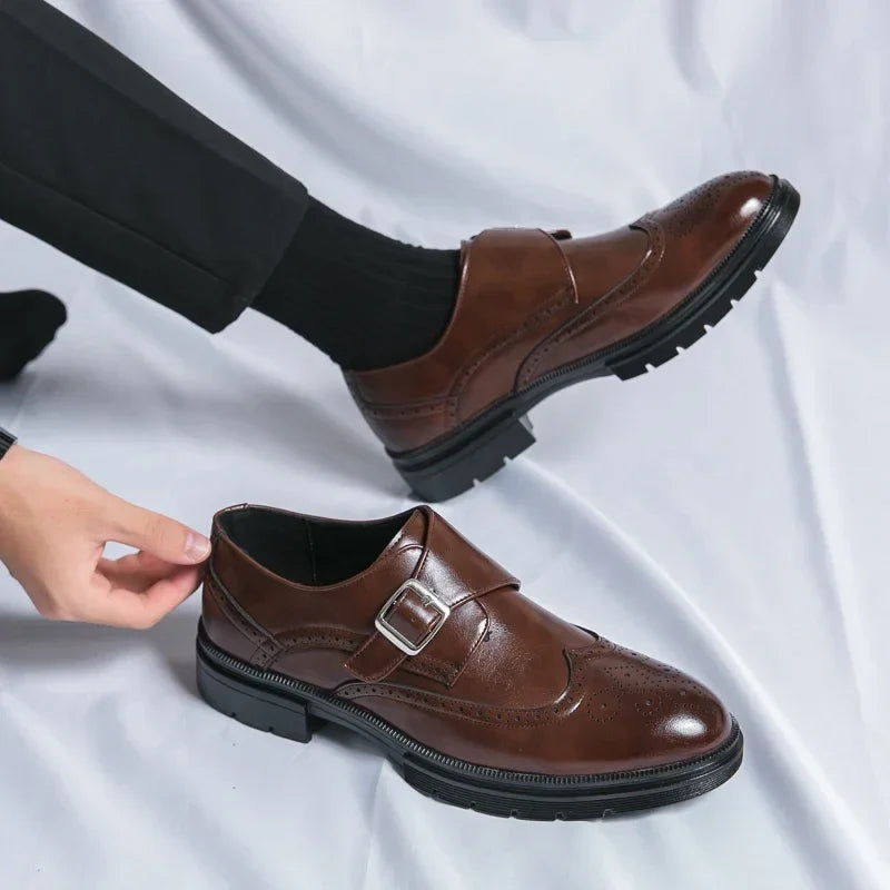 Preston |Sarto Buckle Dress Shoes