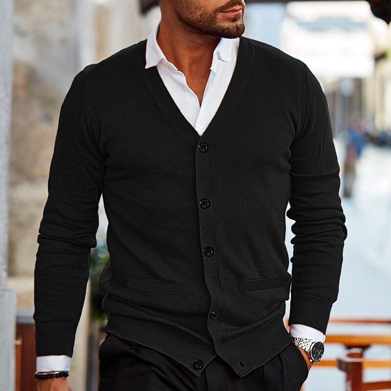 Jacoby | Cozy Knitted Cardigan for Men