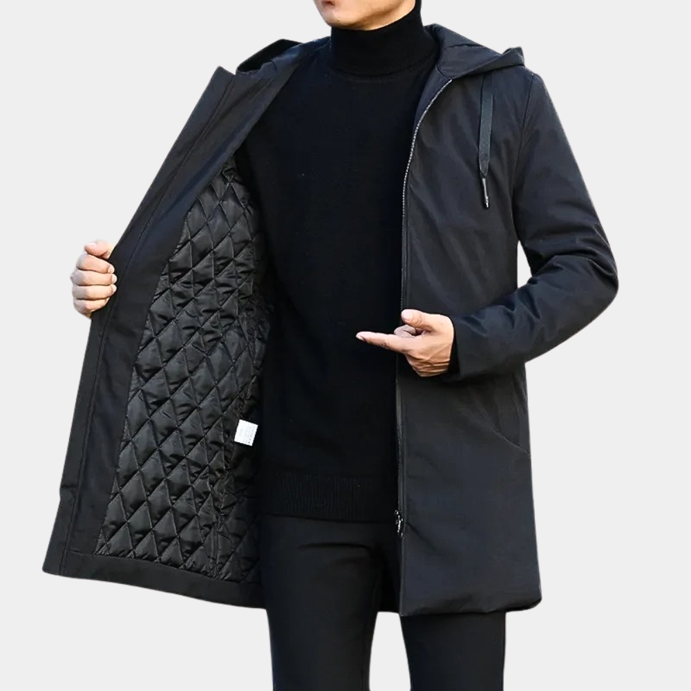 Julio | Smart Long Coat with Versatile Design for Men