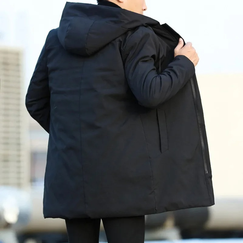 Julio | Smart Long Coat with Versatile Design for Men
