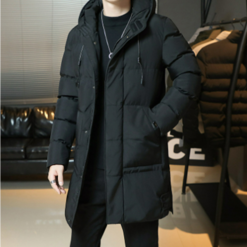 Tru | Long Winter Down Jacket for Men