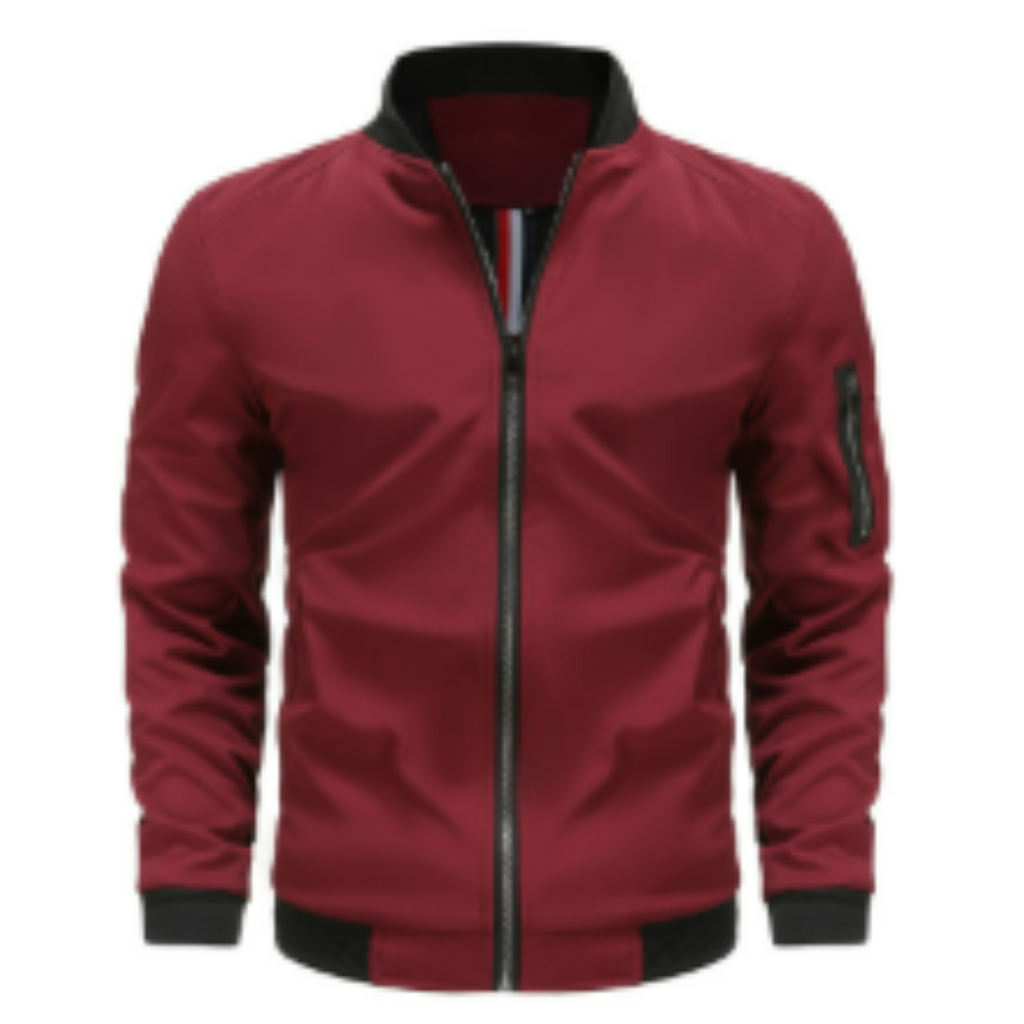 Merrick | Classic Zip-Up Bomber Jacket for Men