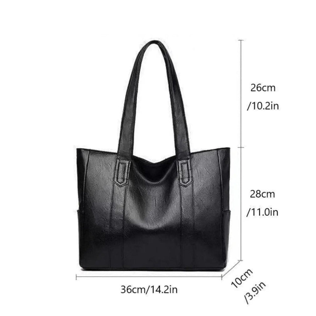 VELENTHA – Damen-Schultertasche aus Leder mit Vintage-Chic und weicher Textur 8