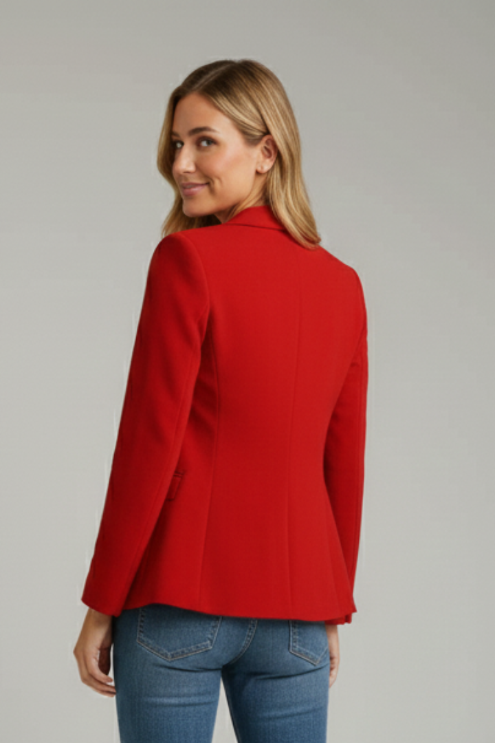 Audrey | Women’s Blazer With Notched Lapel And Single Button