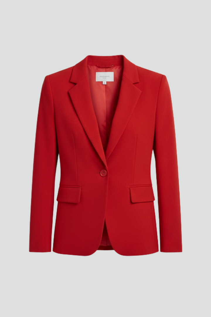 Audrey | Women’s Blazer With Notched Lapel And Single Button
