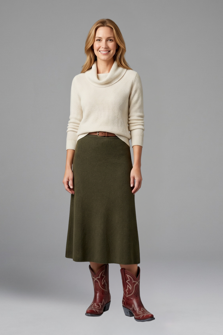 Sierra | Women's Boots With Embroidered Detailing For All-Season Wear