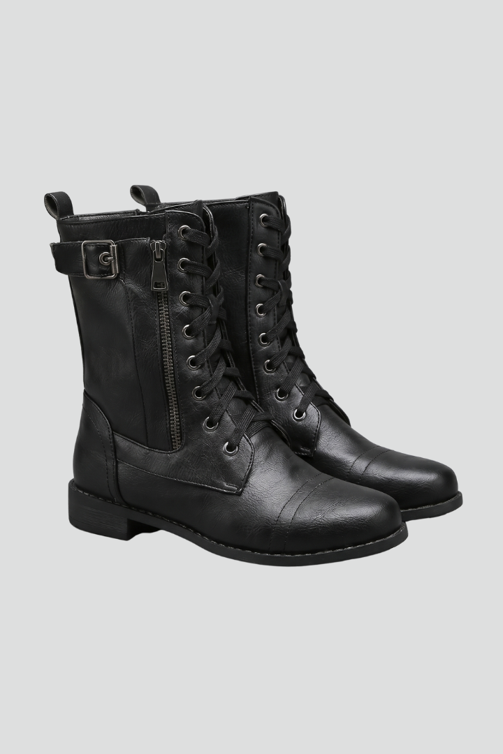 Lucy | Women's Orthopaedic Ankle Boots With Side ZipperFor All-Day Comfort