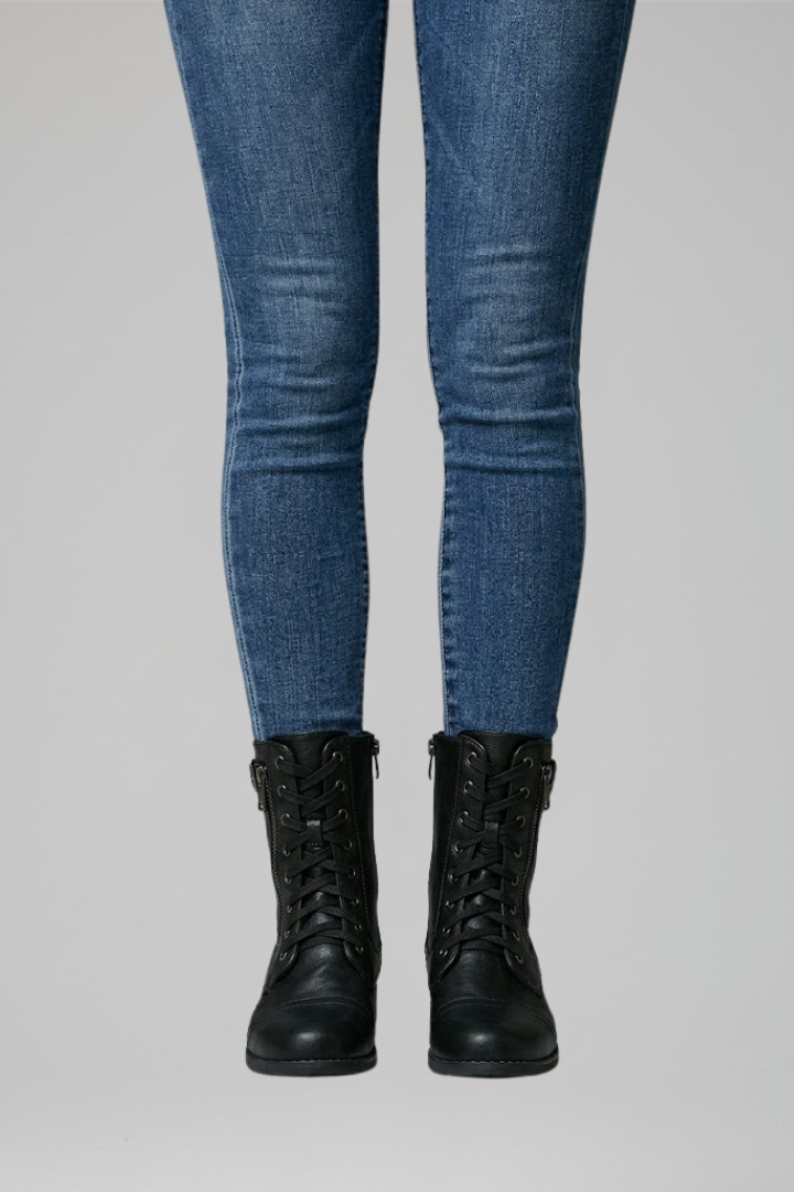 Lucy | Women's Orthopaedic Ankle Boots With Side ZipperFor All-Day Comfort