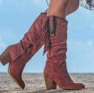 Barbara | Women's Orthopaedic Boots With Block Heel For Fall
