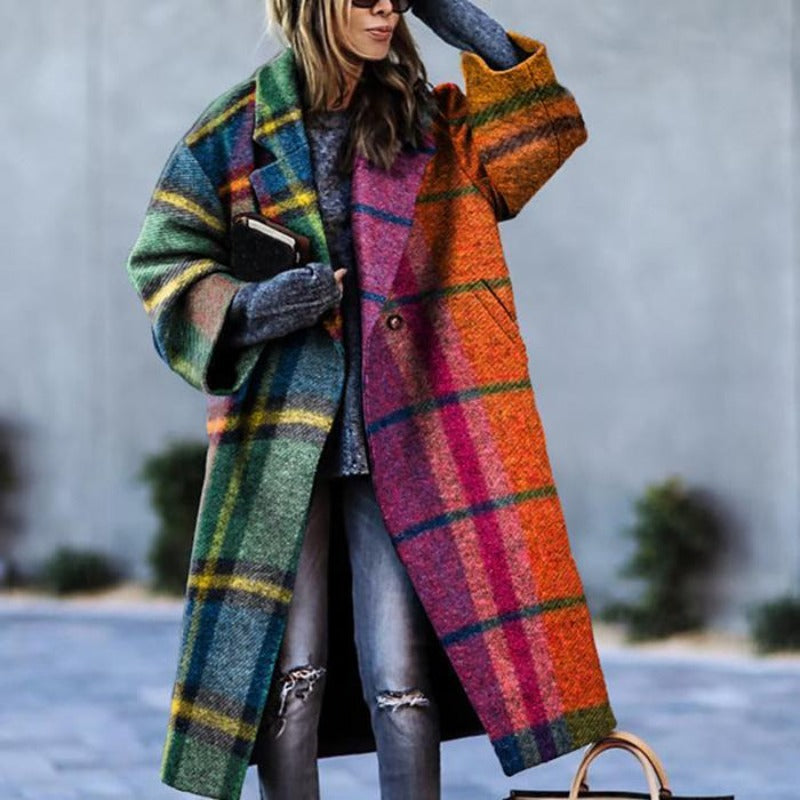Yvette | Casual Autumn Long Coat for Women