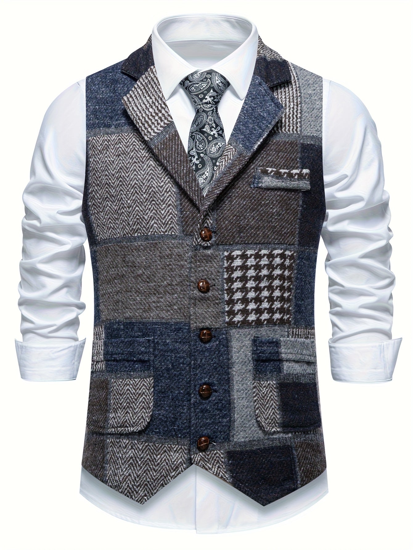Leo | Tailored Tweed Waistcoat