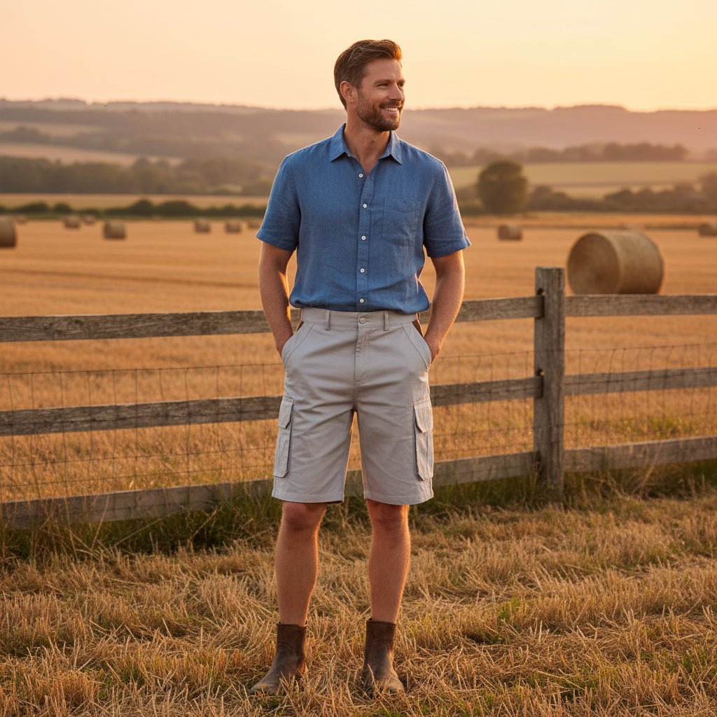 Abramo | Comfortable Cargo Shorts With Lots Of Pockets For Men