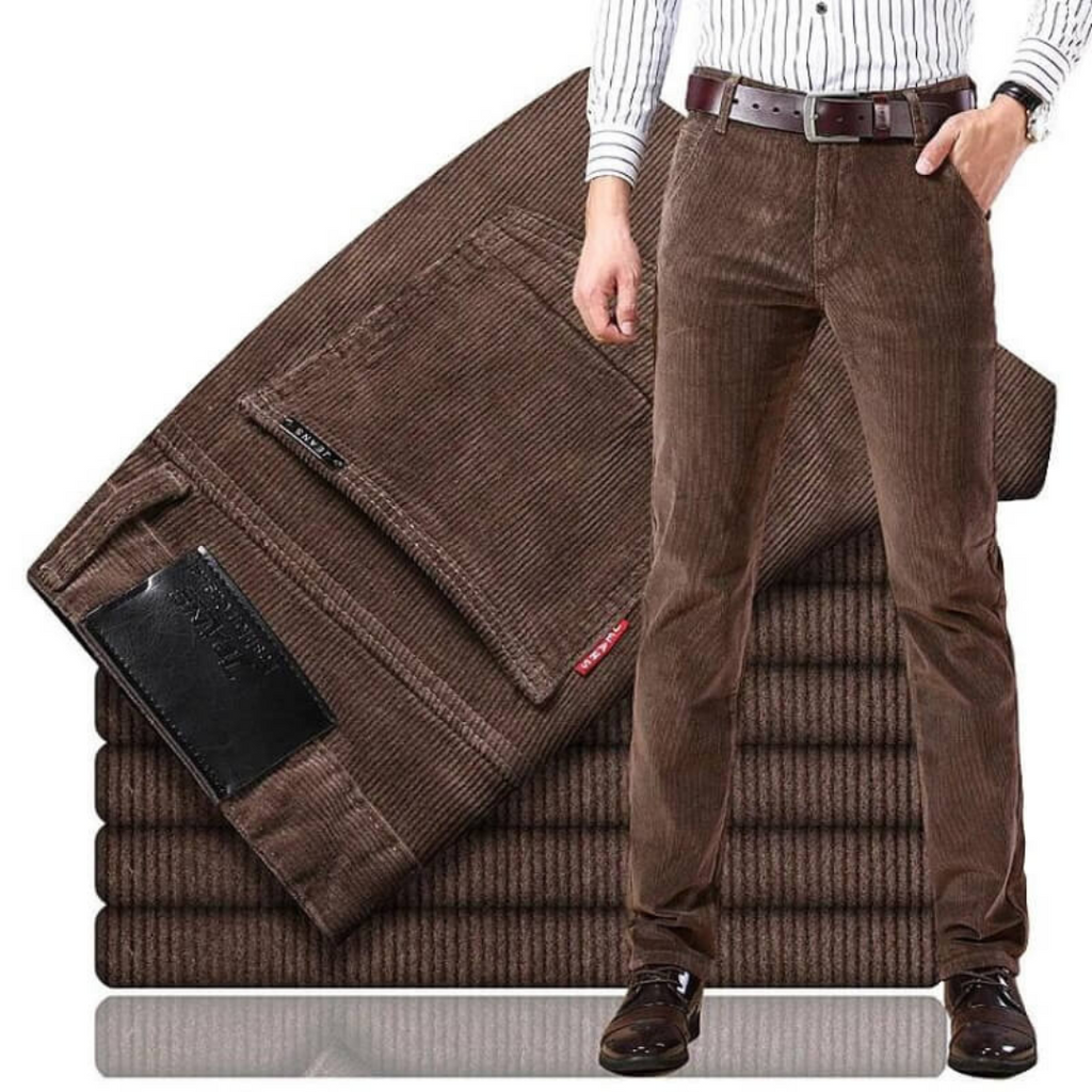 Ludwig | Formal Corduroy Tailored Pants for Men