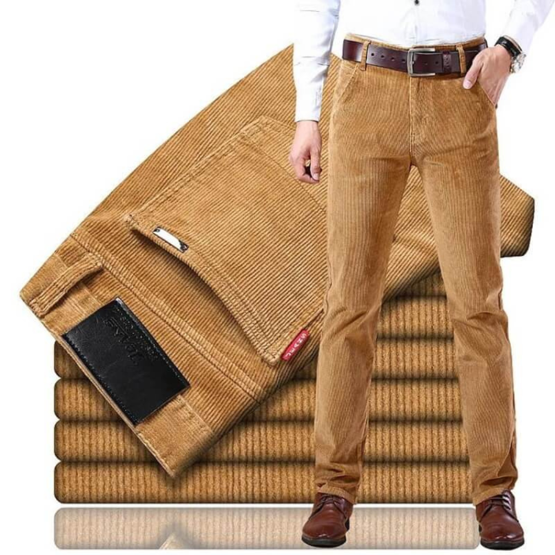 Ludwig | Formal Corduroy Tailored Pants for Men