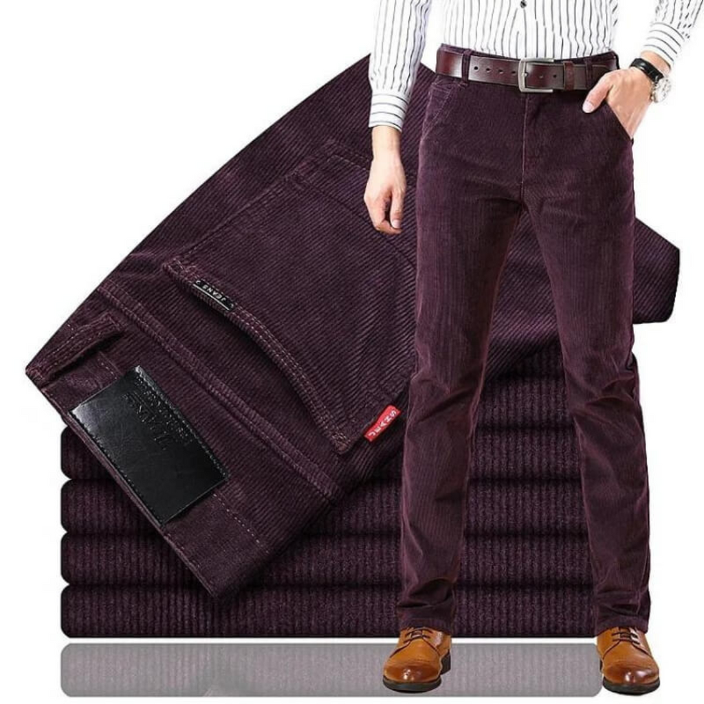 Ludwig | Formal Corduroy Tailored Pants for Men