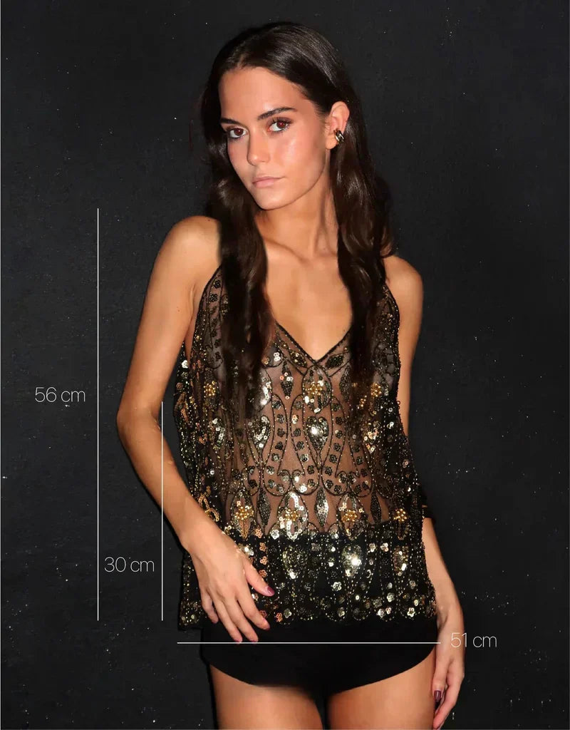 Tiara | Embellished top with elegant detailing for Women