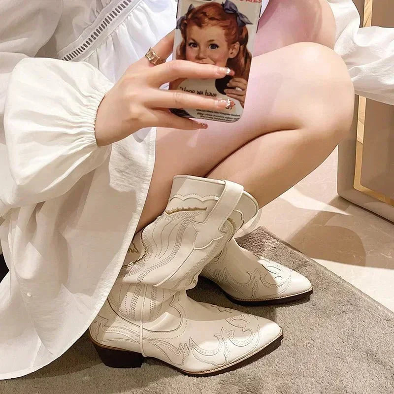 Nessa | Western-Inspired Cowboy Boots for Women