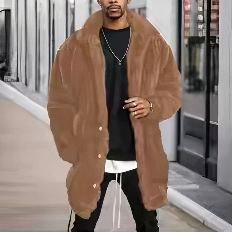 Farnham | Vintage Warm Plush Jacket for Men