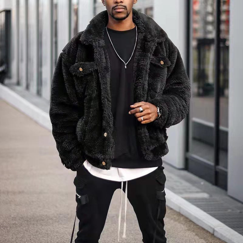 Farnham | Vintage Warm Plush Jacket for Men