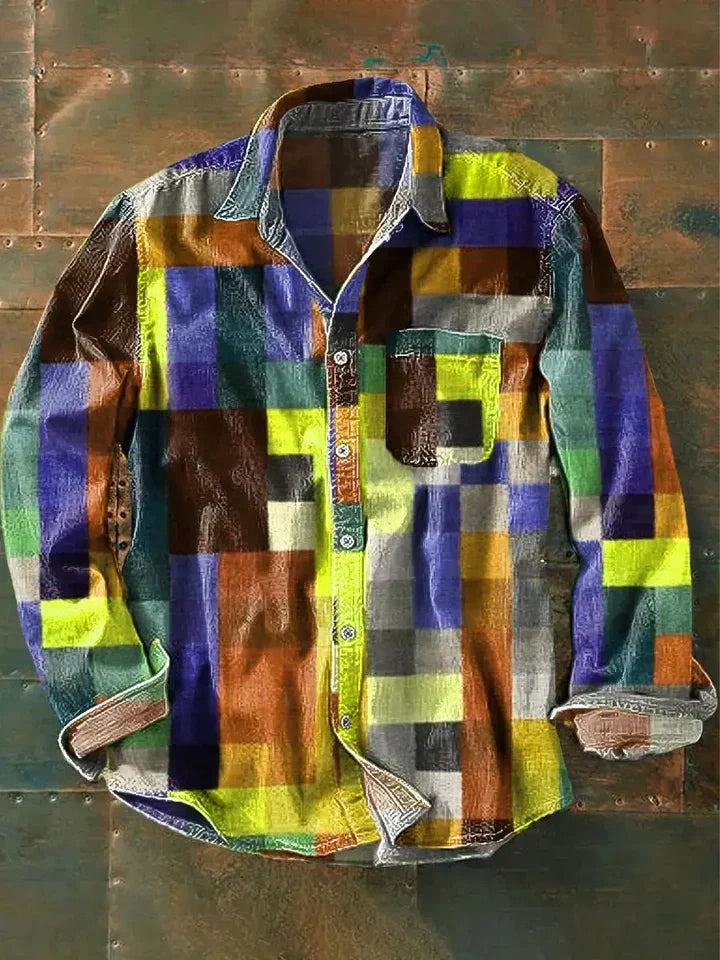 Spencer | Colorful Plaid Shirt